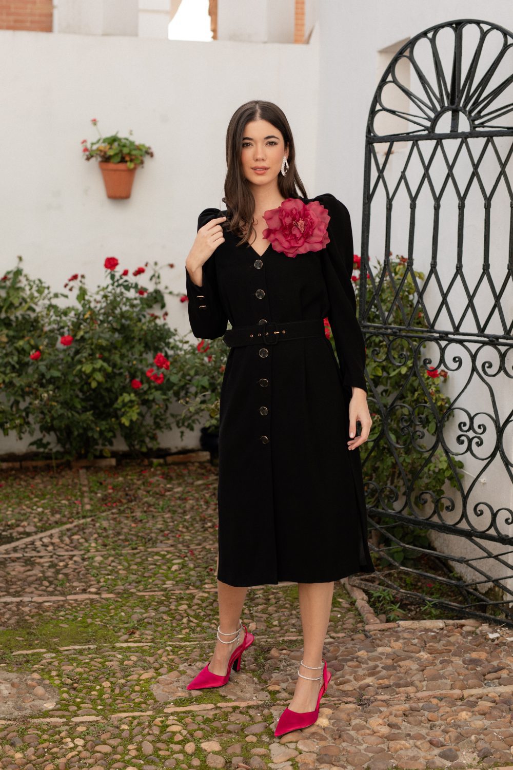 Broche Flor buganvilla