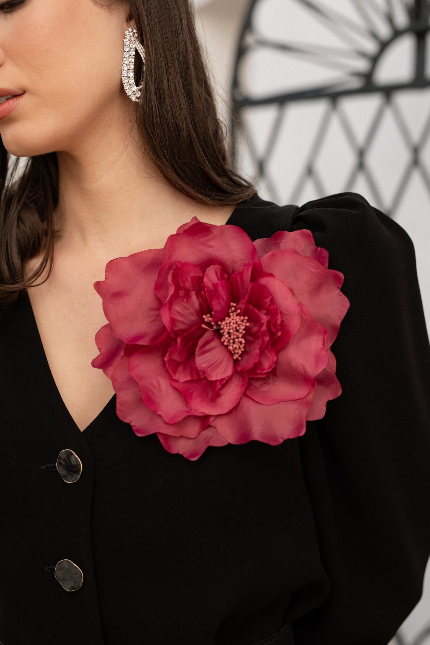 Broche Flor buganvilla