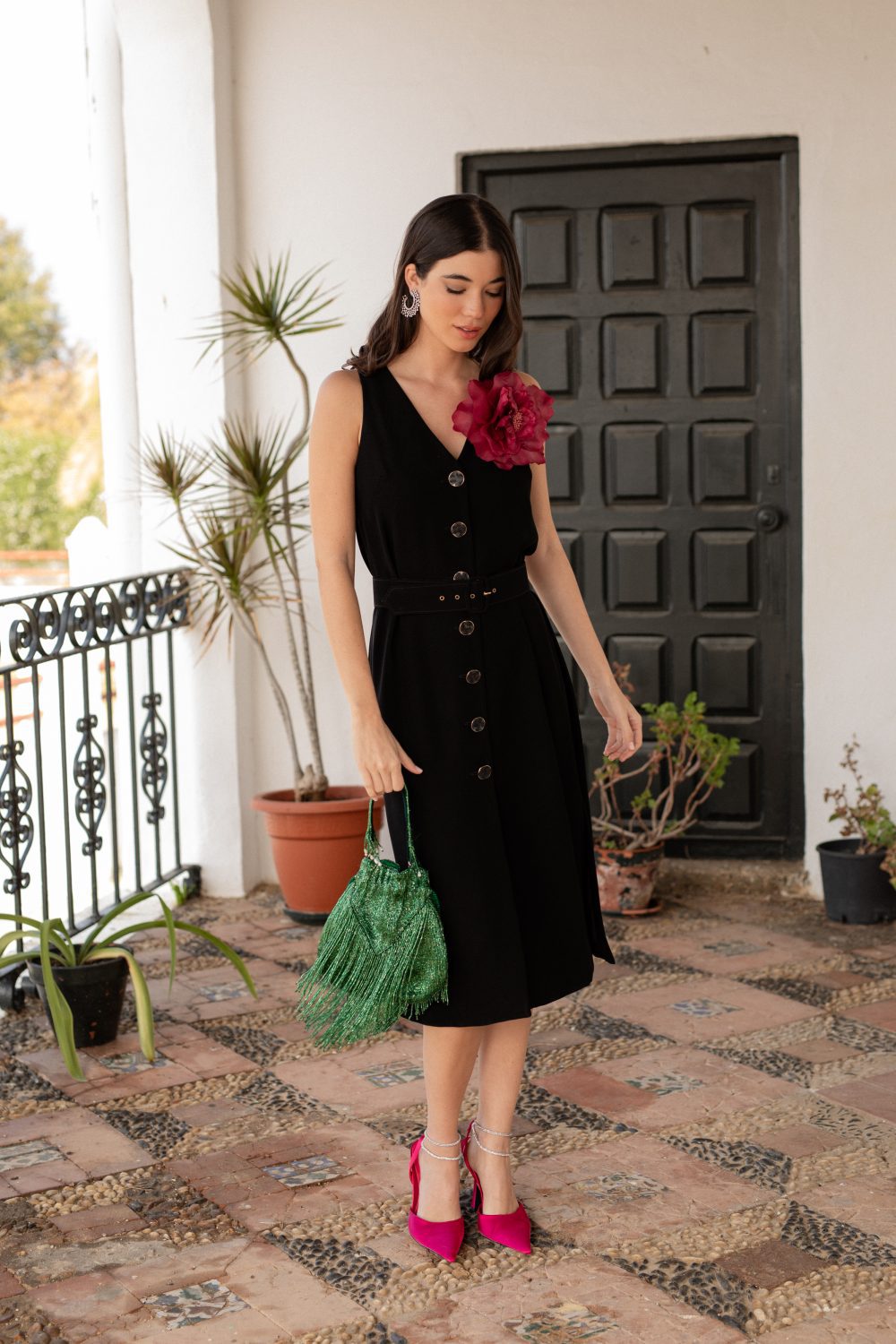 Broche Flor buganvilla